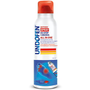 Undofen Spray do stóp i obuwia All in One, 150ml