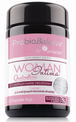 ProbioBALANCE, Woman Intima Quatreflora 2,5 mld x 30 kaps. vege