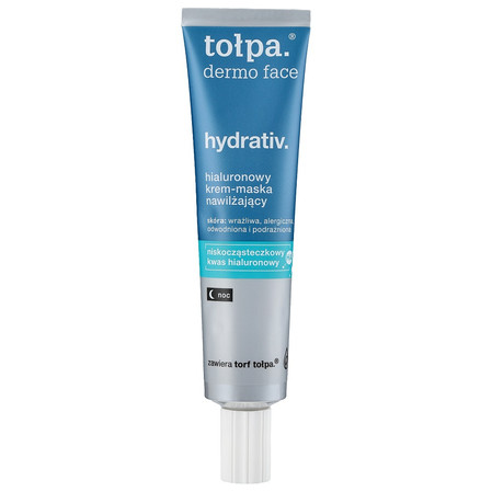 Tołpa hialuronowy krem-maska nawilżający, noc 40ml