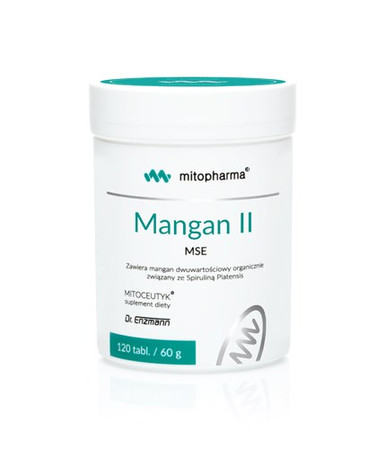 Mito-pharma Dr. Enzmann Mangan MSE Mangan dwuwartościowy 120 tabl.
