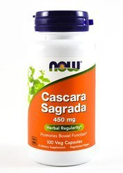 CASCARA SAGRADA 450 mg (KRUSZYNA AMERYKAŃSKA) 100 kapsułek