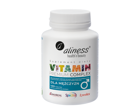 Aliness Premium Vitamin Complex dla mężczyzn x 120 tabletek