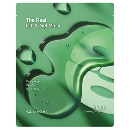 The Real Cica Gel Mask hydrożelowa maska całonocna dogłębnie kojąca 35g