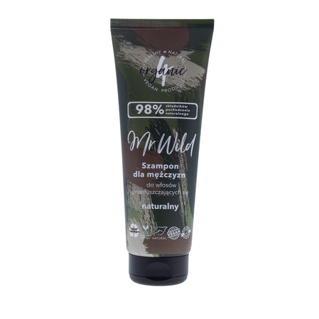 4organic - Mr Wild szampon do włosów przetłuszczających się 250ml