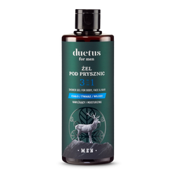 Duetus for Men - Żel pod prysznic 3w1 nawilżający Invictus 300 ml