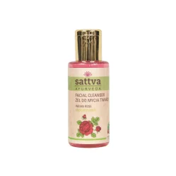 Sattva - Żel do mycia twarzy  Indian Rose 100ml