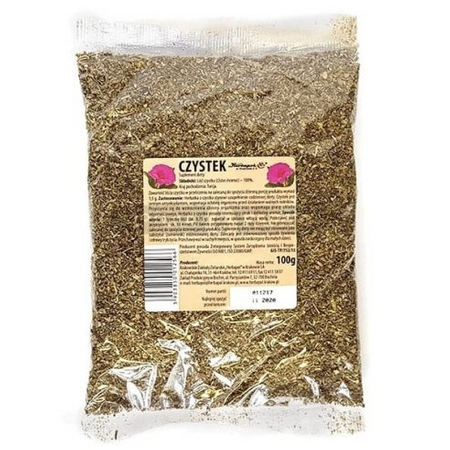 Herbapol herbatka ziołowa czystek liść 100 g