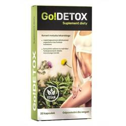 Go!Detox suplement diety wspomagający pracę wątroby 20 kapsułek