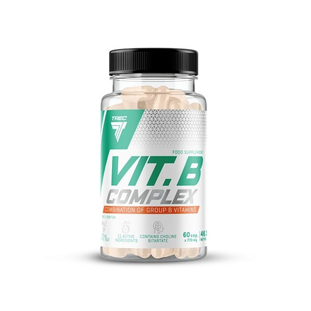 Trec VIT. B COMPLEX kompleks witamin B - 60 kaps.