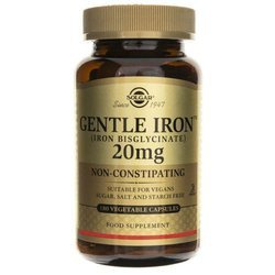 Solgar Gentle Iron 20 mg - 180 kaps.