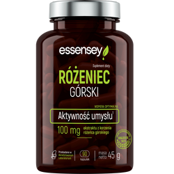 Essensey Różeniec Górski - suplement na aktywność umysłu - 90 kaps.