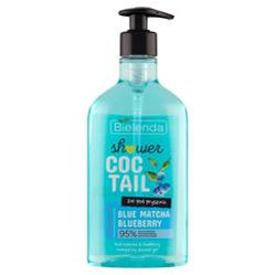 Bielenda Shower Coctail Żel pod prysznic energetyzujący Blue Matcha & Blueberry 400ml