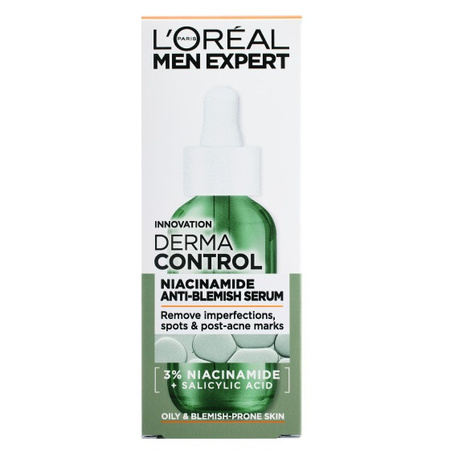 Men Expert Derma Control serum przeciw niedoskonałościom z niacynamidem 30ml