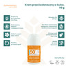Alphanova Organic Sun, ROLL ON, Mineralny krem przeciwsłoneczny w kulce z filtrem SPF50+, EXTREME SPORT, 50 g
