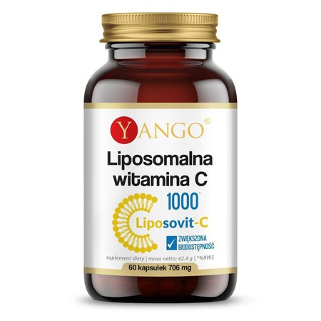 Yango Liposomalna Witamina C na wsparcie układu odpornościowego 90 kaps.