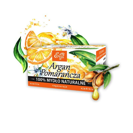 Etja, Mydło Argan&Pomarańcza, 80g