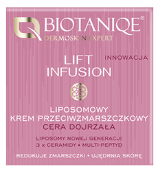 Biotaniqe - Lift Infusion, Liposomowy Krem Przeciwzmarszczkowy 50+, 50 ml