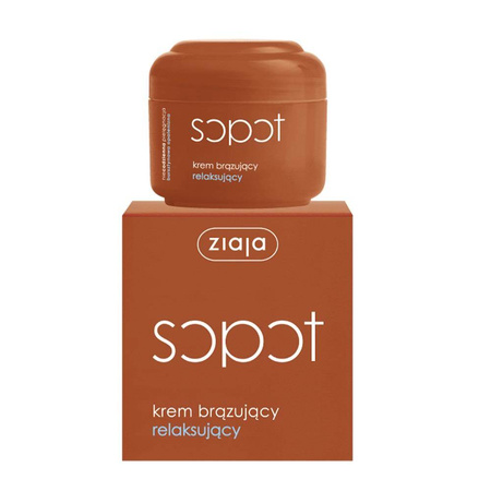Ziaja Sopot, Krem brązujący relaksujący 50ml
