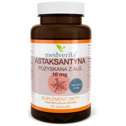 Medverita Astaksantyna 10 mg 60 kaps.