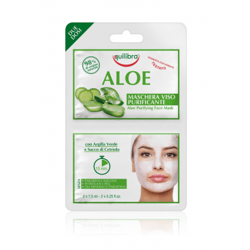 Equilibra Aloesowa oczyszczająca maseczka do twarzy 2 x 7,5ml