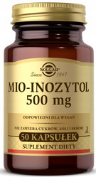Solgar Mio-Inozytol 500 mg 50 kaps.