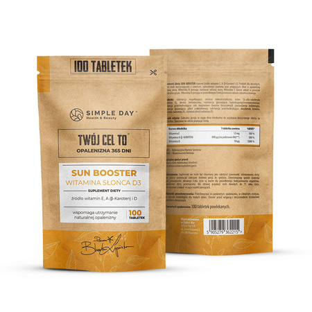Twój Cel To Sun Booster naturalna ochrona i piękna skóra 100 tabl.