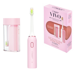 VITAMMY VIVO pink Szczoteczka soniczna z etui / różowy