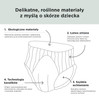 Kit & Kin, Pieluchomajtki Nappy Pants 6 XL (12-17 kg), Jeżyk/Szop, 18 szt.