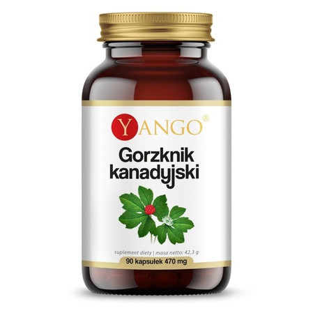 Yango Gorzknik kanadyjski 470 mg - 90 kaps. vege