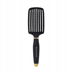 Ovia Hair Brush szczotka do włosów z włosiem dzika Black