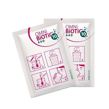 Omni-Biotic® 10 Aad probiotyk przy antybiotykoterapii 30 sasz. x 5g vege