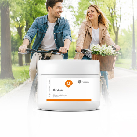 Invex Remedies D-ryboza na wsparcie energii 150g