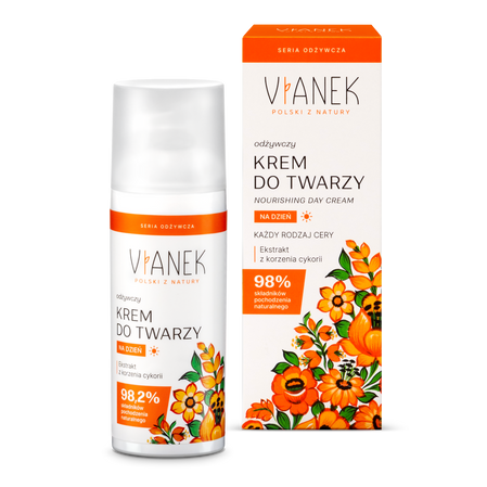 Vianek, Odżywczy krem do twarzy na dzień, 50 ml