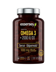 ESSENSEY OMEGA 3 + 2000 IU D3 90 kaps