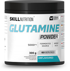 Skill Nutrtion Glutamine Powder Glutamina 5000 mg wsparcie regeneracji mięśni 300 g smak naturalny