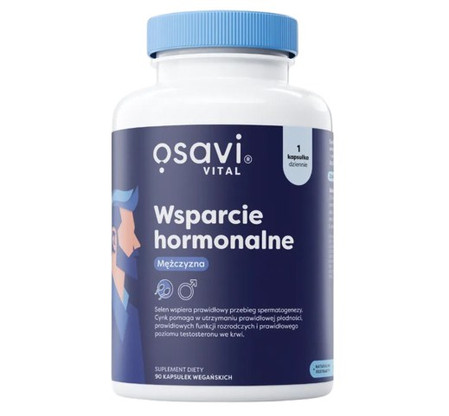Osavi Wsparcie Hormonalne Mężczyzna 60 kaps.