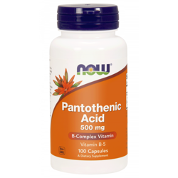 KWAS PANTOTENOWY 500 mg 100 kapsułek