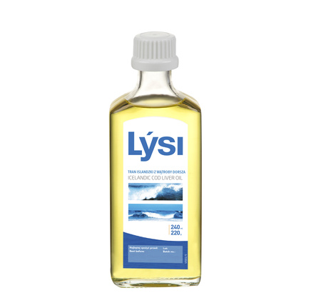 Lysi Tran islandzki Lýsi naturalny olej  240 ml