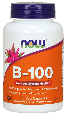 NowFoods B-100 Witaminy z grupy B - 100 kaps.