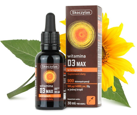 Skoczylas Witamina D3 Max w kroplach 30 ml