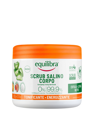 Equilibra Tonizująco - energetyzujący peeling solny 600g