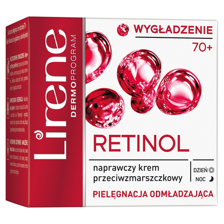 Retinol naprawczy krem przeciwzmarszczkowy na dzień i na noc 70+ 50ml