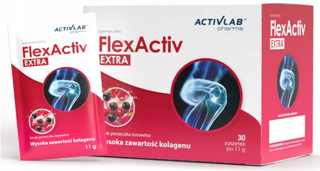 ACTIVLAB FlexActiv Extra wsparcie dla stawów i chrząstki 30 saszetek