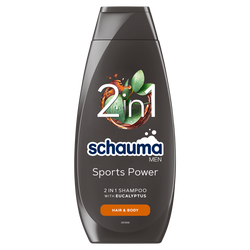 Sports Power Shampoo szampon wzmacniający do mycia włosów i ciała 400ml