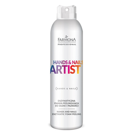 Hands &amp; Nails Artist enzymatyczna pianka peelingująca do dłoni i paznokci 150ml