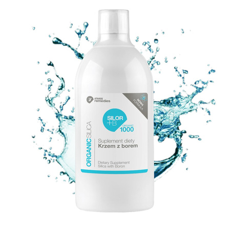 Invex Remedies Silor + B Organic, krzem z borem 1000 ml 