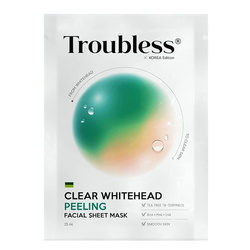 Clear Whitehead Peeling Facial Sheet Mask peelingująca maska w płachcie 25ml
