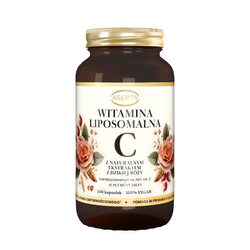 Asepta Witamina C Liposomalna + Dzika Róża 70% –100 kaps.