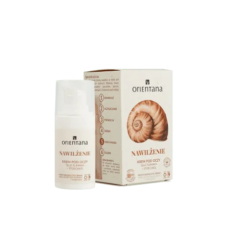 Orientana, Naturalny krem pod oczy ze śluzem ślimaka, 15 ml