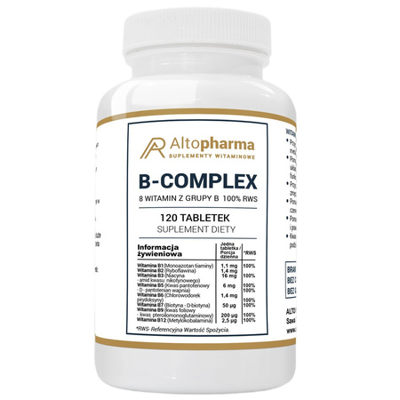 Altopharma Witamina B Complex 100% 120 tabl.